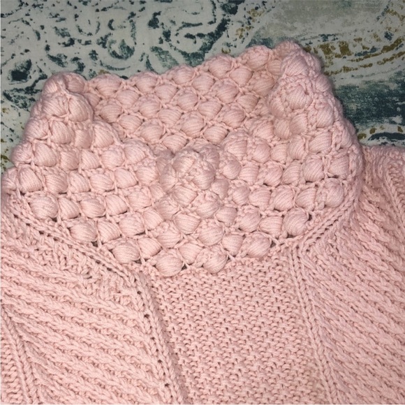 Carlisle Pink Cowl Neck Sweater 100% Wool - Picture 6 of 6